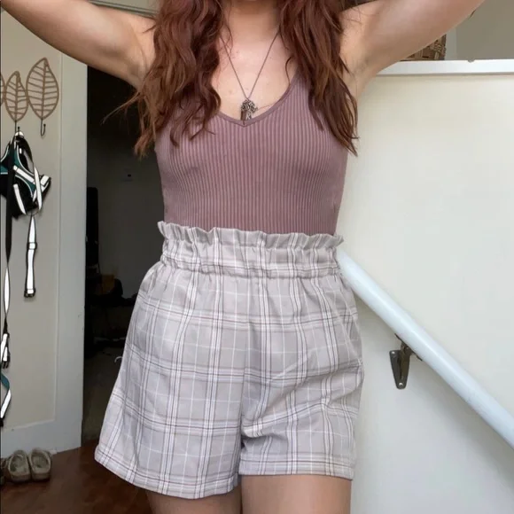 Plaid Shorts - Picture 2 of 3